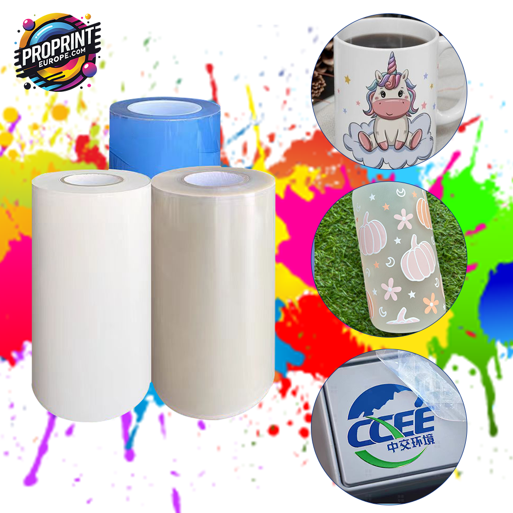 UV A+B Film – High-Quality Film for UV DTF Printing