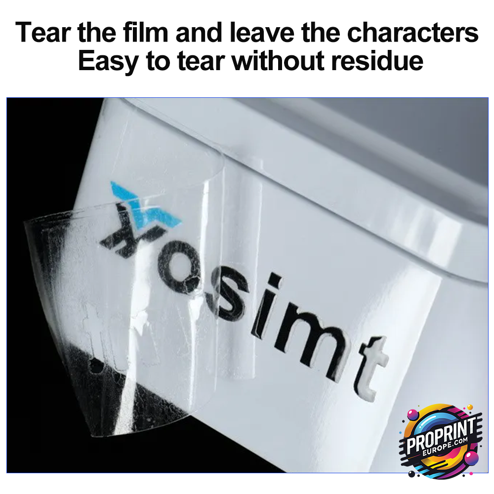 UV A+B Film – High-Quality Film for UV DTF Printing