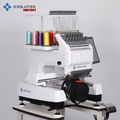 KREATEK HM1501 15 needle embroiderymachine