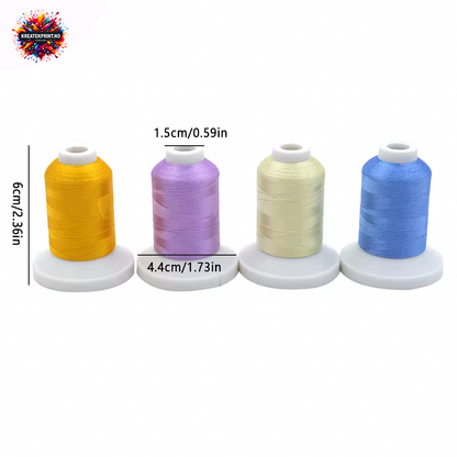 Nice set of embroiderythread, 63 pcs.