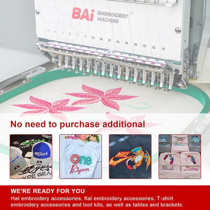 BAI Mirror 1201 Industrial embroiderymachine - 350 x 500 mm