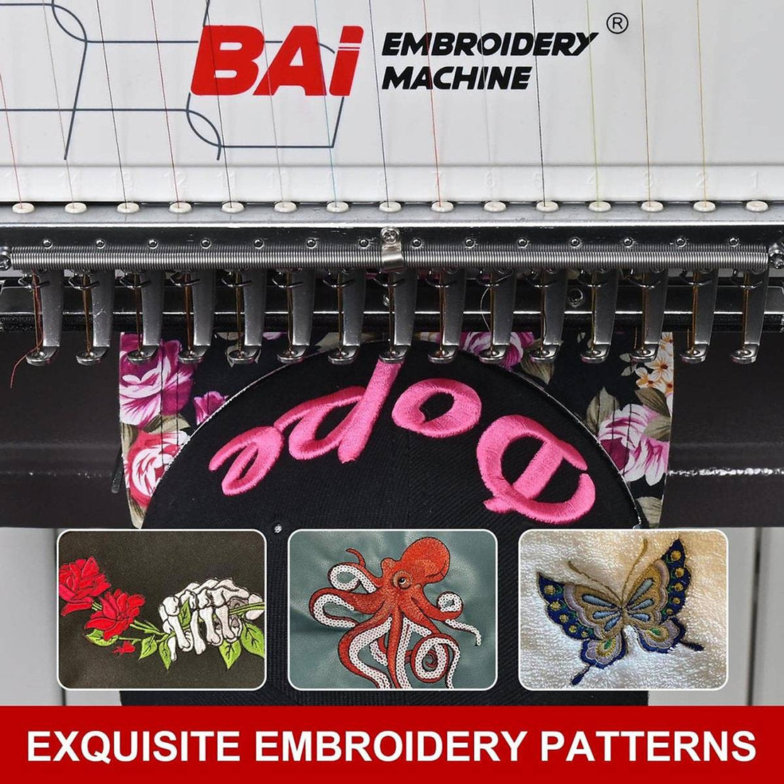 BAi Vision V22-2 head Industrial embroiderymachine- 400 x 500 mm