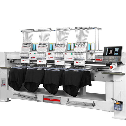 BAi Kesi 1204 4-head Inudstry embroiderymachine 400 x 450 mm