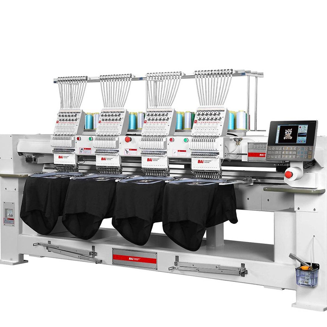 BAi Kesi 1504 4-head Industry embroiderymachine 400 x 450 mm