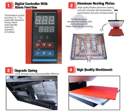 Heatpress - Modell XY-001 -  38 x 38