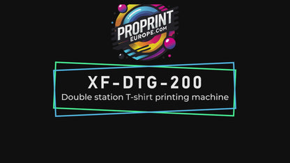 DTG-200 Double Station DTG Printer – Advanced Textile Printing Technology