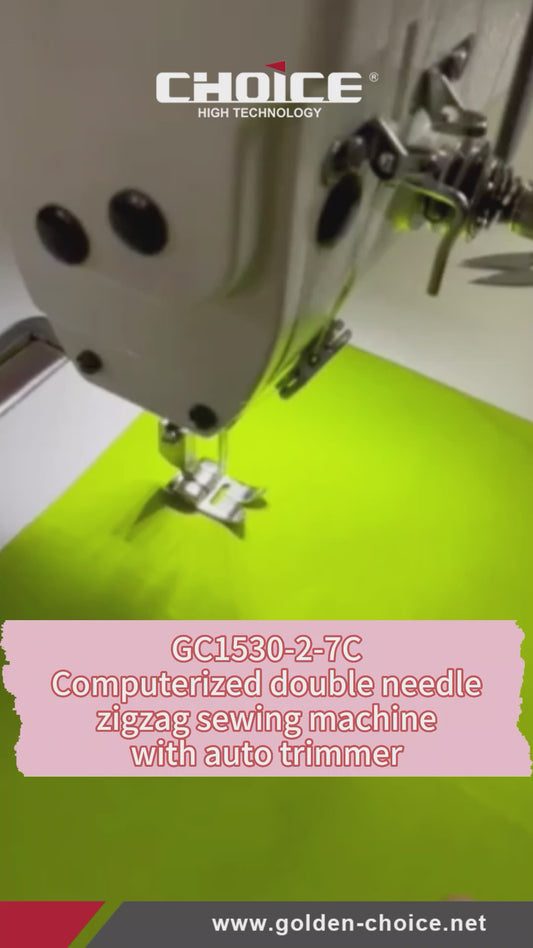 Kreatek GC1530-2-7C ZIKZAK & Dobbelneedle