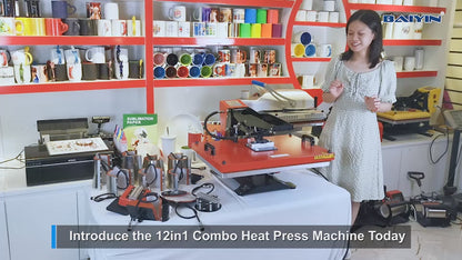 Heatpress XY-008E Combo  clamshell,